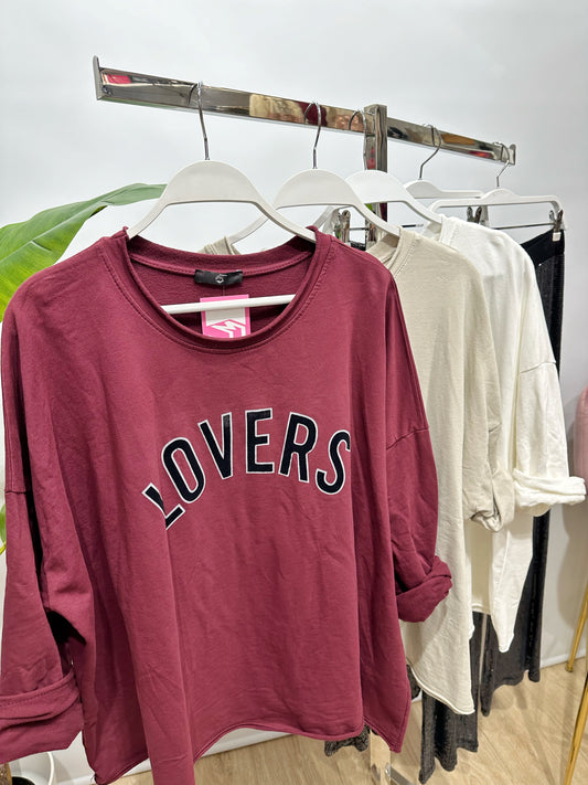 Camiseta algodón Lovers