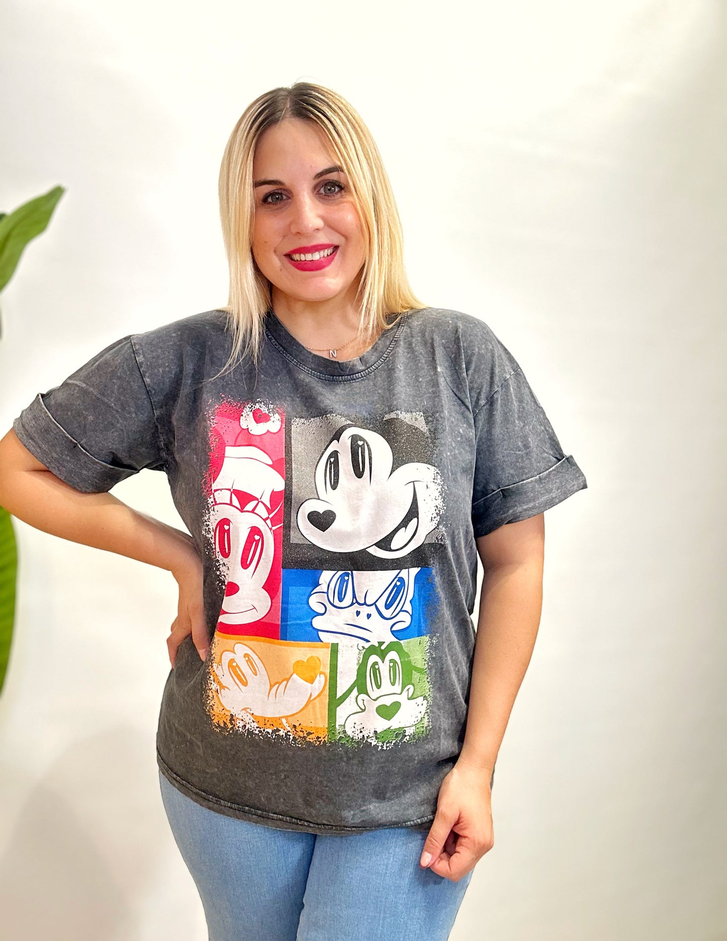 Camiseta Mickey remix