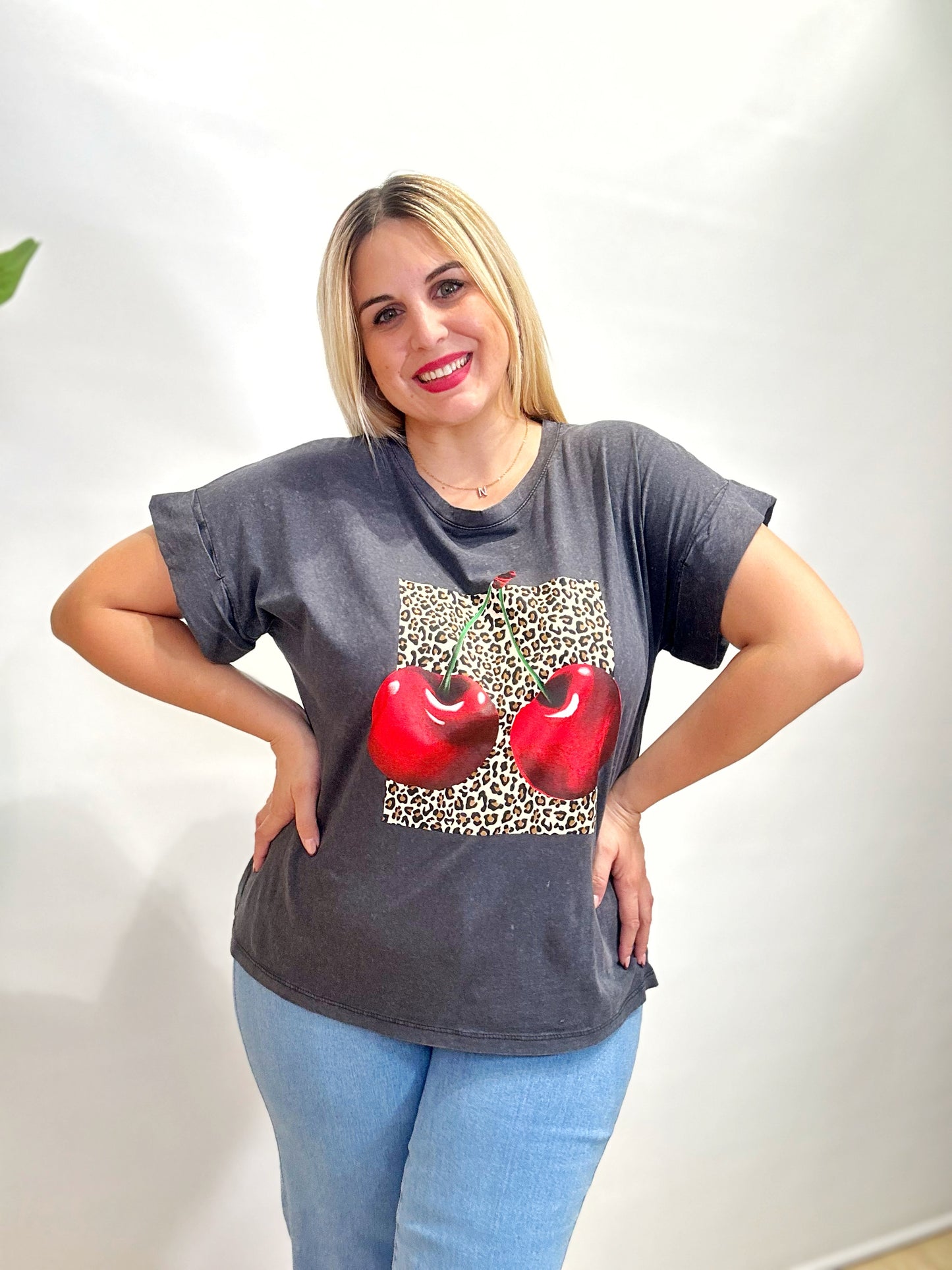 Camiseta Cerezas