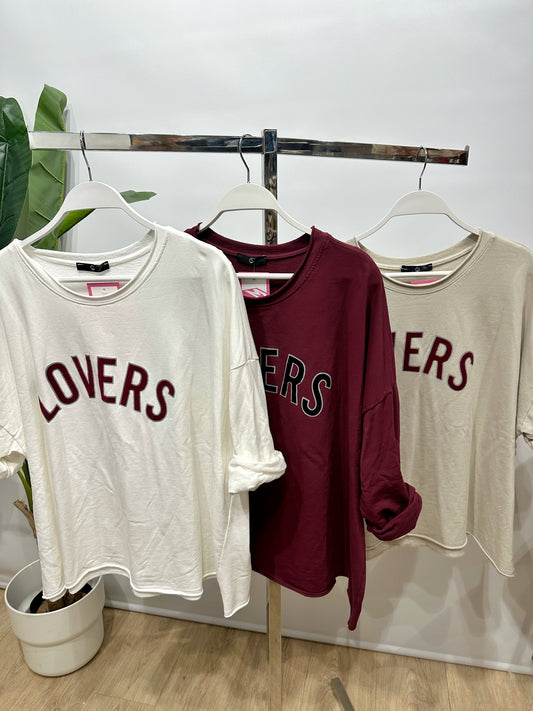 Camiseta algodón Lovers